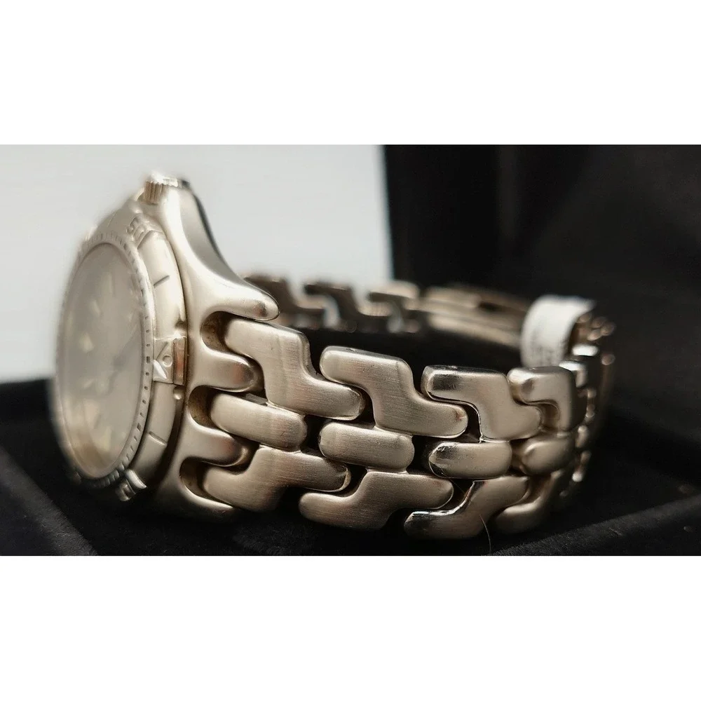 Roven Dino Talon 8007 Professional Sport Watch Silver Tone 36mm [145926-1]